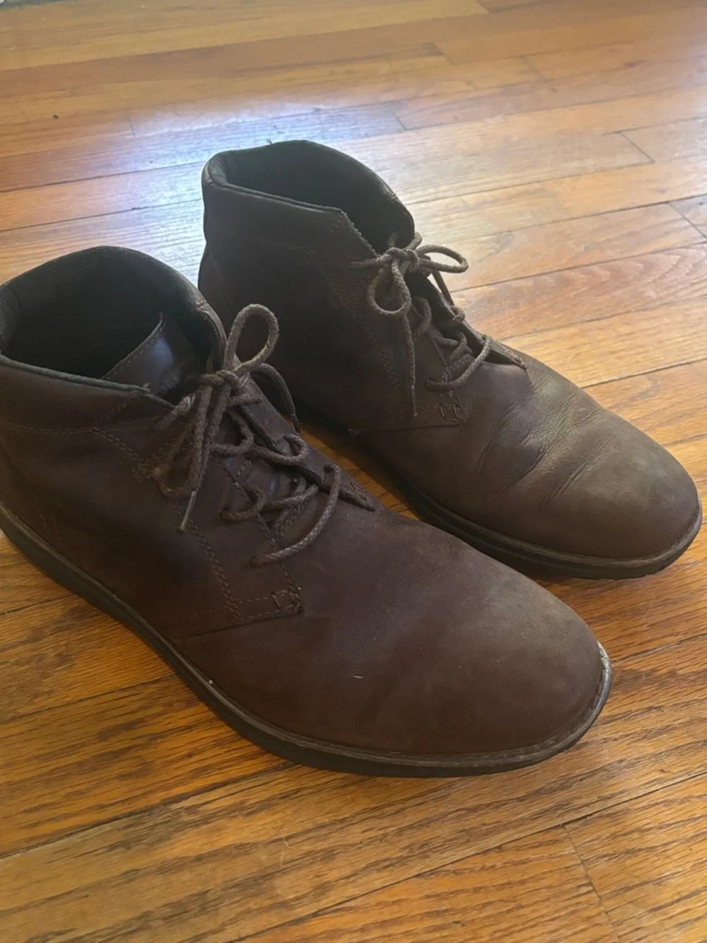 Timberland Dark Brown Men's Chukka Lace-Up Boots